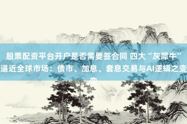 股票配资平台开户是否需要签合同 四大“灰犀牛”逼近全球市场：债市、加息、套息交易与AI逻辑之变