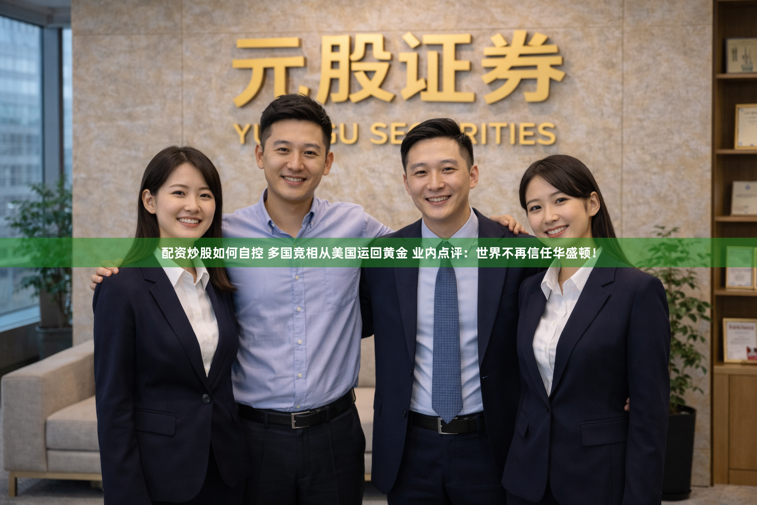 配资炒股如何自控 多国竞相从美国运回黄金 业内点评：世界不再信任华盛顿！